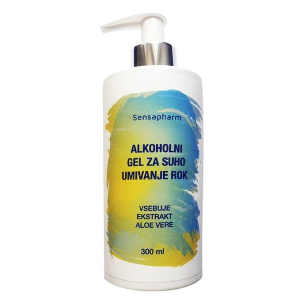 Alkoholni gel s aloe verom za suho pranje ruku 300 ml